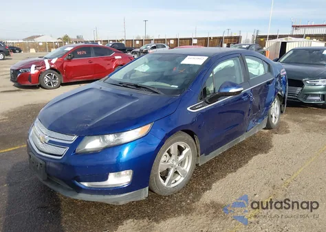 2013 Chevrolet Volt из США, поврежденный, VIN 1G1RB6E49DU120290